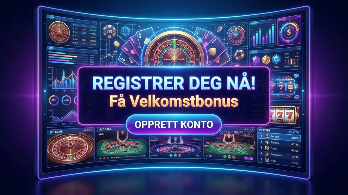 Registrering med bonus